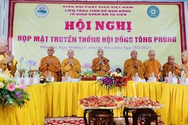 Chư tôn đức Thường trực tông phong Tịnh độ Non Bồng