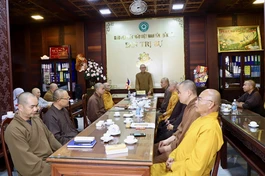 Ban Thường trực Ban Trị sự tỉnh đã có buổi họp mặt đầu năm Quý Mão