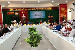 Hội nghị ký kết và triển khai chương trình phối hợp phát huy vai trò các tôn giáo tham gia bảo vệ môi trường 