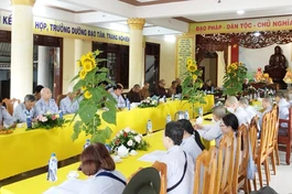 Ban Trị sự Phật giáo H.Tư Nghĩa tổ chức hội nghị triển khai công tác Phật sự