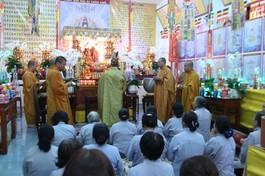 Khóa lễ khai Pháp hội Đại bi thần chú tại chùa Quan Âm