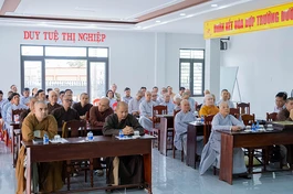 Buổi họp mở rộng của Ban Trị sự TX.Điện Bàn