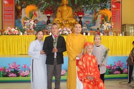 Lễ mừng thọ Phật tử cao niên là truyền thống hàng năm tại chùa Chí Linh