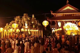 Lễ an vị tôn tượng Đức Bổn Sư tại chùa Bửu Thọ