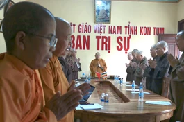 Ban Trị sự GHPGVN tỉnh Kon Tum tổ chức họp triển khai các hoạt động Phật sự quan trọng sắp tới 