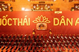 Lễ dâng hương cầu nguyện quốc thái dân an