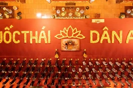 Lễ dâng hương cầu nguyện quốc thái dân an