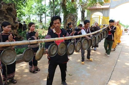 Phật tử dân tộc đón đoàn chư tôn đức Phân ban Phật tử dân tộc T.Ư 