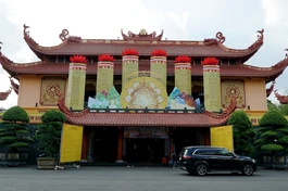 Lễ đài chính của Phật giáo TP.HCM tại Việt Nam Quốc Tự