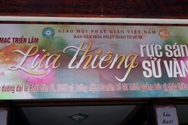 Chương trình biểu diễn nghệ thuật "Lửa thiêng rực sáng sử vàng"