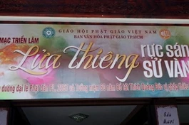 Chương trình biểu diễn nghệ thuật "Lửa thiêng rực sáng sử vàng"