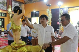 Lễ Tắm Phật tại thiền viện Phước Sơn, TP.Biên Hòa