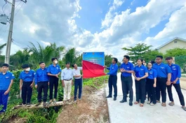 Khánh thành tuyến đường Hạnh Nguyện số 20 tại xã Tân Lập