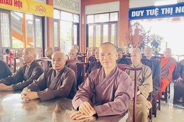 Chư Tăng hành giả trường hạ chùa Tỉnh Hội