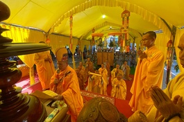 Lễ nhập kim quan Thượng tọa Thích Lương Ân