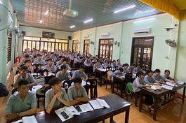 Quảng Nam: 120 đoàn sinh Gia đình Phật tử tham gia lớp bậc Trì