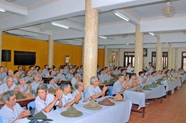 Khai giảng lớp bậc Lực VI cho 152 huynh trưởng