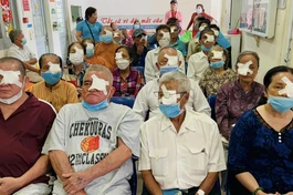 34 bệnh nhân nghèo được tài trợ phẫu thuật mắt miễn phí