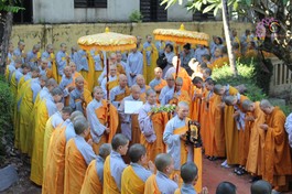 Phân ban Ni giới T.Ư thăm các trường hạ Ni tỉnh Quảng Trị, Thừa Thiên Huế