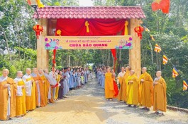  Chư tôn đức Tăng Ni thượng bảng chùa Bảo Quang