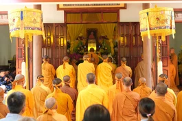 Môn đồ pháp quyến tưởng niệm Đại tường Hòa thượng Thích Ngộ Tịnh