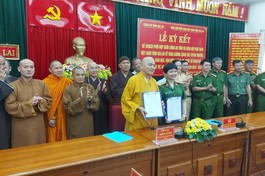 Ký kết phối hợp tổ chức tuyên truyền về đảm bảo trật tự, an toàn giao thông