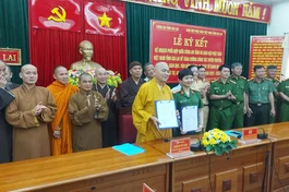 Ký kết phối hợp tổ chức tuyên truyền về đảm bảo trật tự, an toàn giao thông