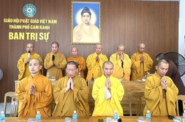 Chư tôn đức niệm Phật cầu gia hộ