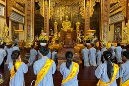 Chùa Niết Bàn tạ pháp, khánh tuế chư tôn đức, kính mừng Vu lan - Báo hiếu Phật lịch 2567