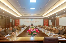 Trường hạ chùa Phù Liễn phổ biến Hiến chương, Quy chế hoạt động Ban Tăng sự T.Ư