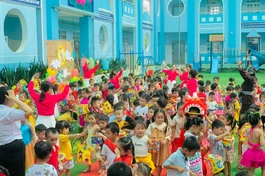 Các đơn vị Phật giáo tạo điều kiện cho các cháu thiếu nhu vui Tết Trung thu