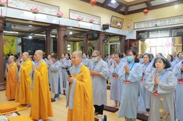 Khóa tu "Một ngày an lạc" tại chùa Bồ Đề Lan Nhã
