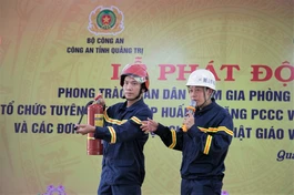 Quảng Trị: Công an tỉnh phối hợp Ban Trị sự GHPGVN tỉnh tập huấn về phòng cháy chữa cháy