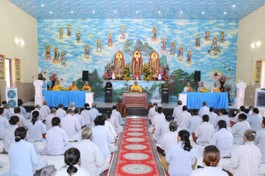 Quảng Nam: Khóa tu "Một ngày an lạc" cụm cánh Đông tại chùa Phước Ấm