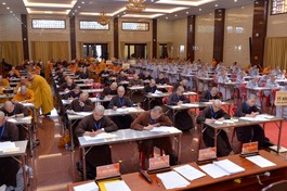 Giới tử Đại giới đàn Bửu Huệ - Ảnh: Bảo Toàn/BGN