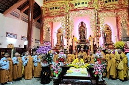 Thượng tọa Thích Minh Thuận làm trụ trì chùa Hồng Liên thời gian tới