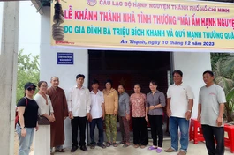 Câu lạc bộ Hạnh Nguyện bàn giao "Mái ấm Hạnh Nguyện số 59"