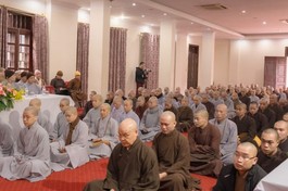 Giới tử Đại giới đàn Trúc Lâm Tam Tổ lần thứ XIII 