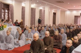 Giới tử Đại giới đàn Trúc Lâm Tam Tổ lần thứ XIII 