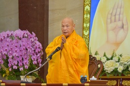 [Video] Lời sách tấn của Hòa thượng Thích Thiện Nhơn cho Tăng Ni TP.HCM tại Việt Nam Quốc Tự