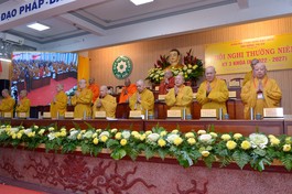 Chư tôn đức chủ tọa Hội nghị