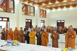 Chư đức GHPGVN tỉnh Gia Lai tham dự hội nghị