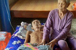 Mở rộng lòng từ: Mẹ già nghèo, bệnh tật chăm con ung thư