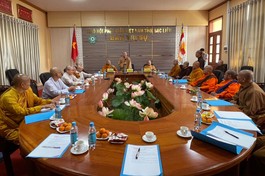  Ban Thường trực Ban Trị sự GHPGVN tỉnh thảo luận nhiều hoạt động Phật sự