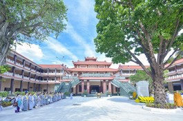 Chùa Phổ Quang (Q.Tân Bình) sinh hoạt trở lại từ ngày 23-12-2023