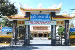 Chùa Lưỡng Xuyên - Trụ sở Trường Trung cấp Phật học tỉnh Trà Vinh