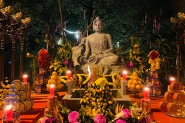 Vĩnh Phúc: Lễ an vị tôn tượng Đức Phật Bổn Sư Thích Ca Mâu Ni tại chùa Cả Nhĩ Long