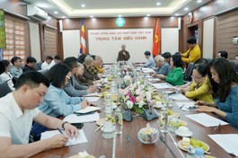 Buổi họp Ban Tổ chức hội thảo với đại diện Sở, ban, ngành TP.Hà Nội