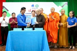 Buổi ký kết diễn ra tại Tỉnh đoàn tỉnh Bình Phước