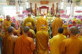  Tưởng niệm Tiểu tường Trưởng lão Hòa thượng Thích Giác Quang, tại Quan Âm tu viện